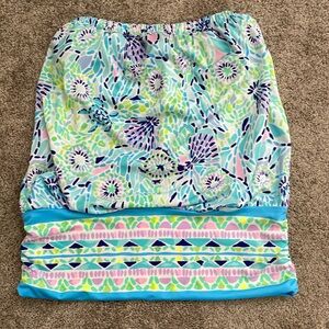 Lilly Pulitzer bandeau top, size x-small.